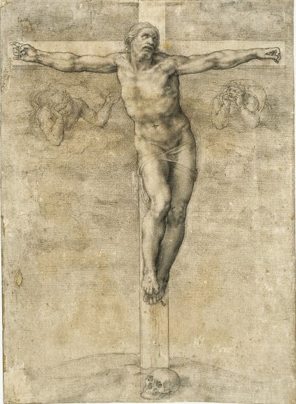 Miguel_Angel_Crucifixion_drawing