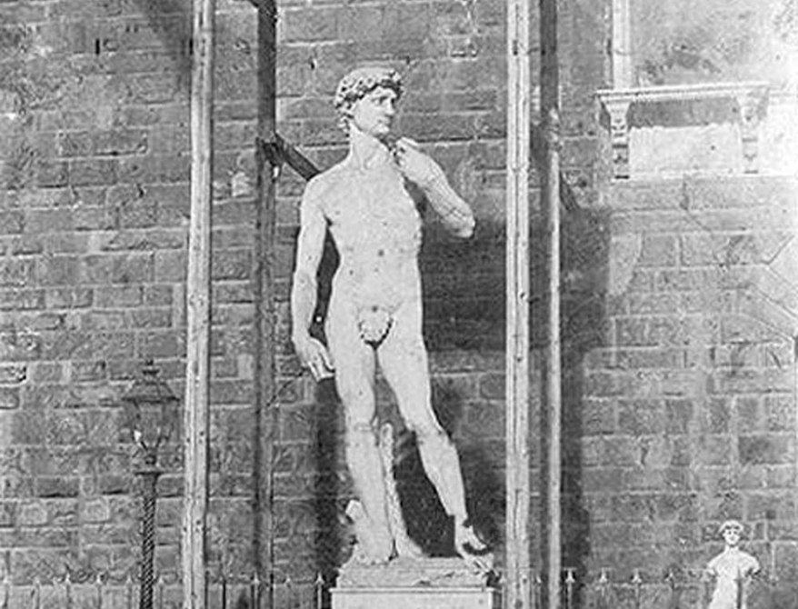 31 luglio 1873: inizia il trasloco del David verso la Galleria dell'Accademia